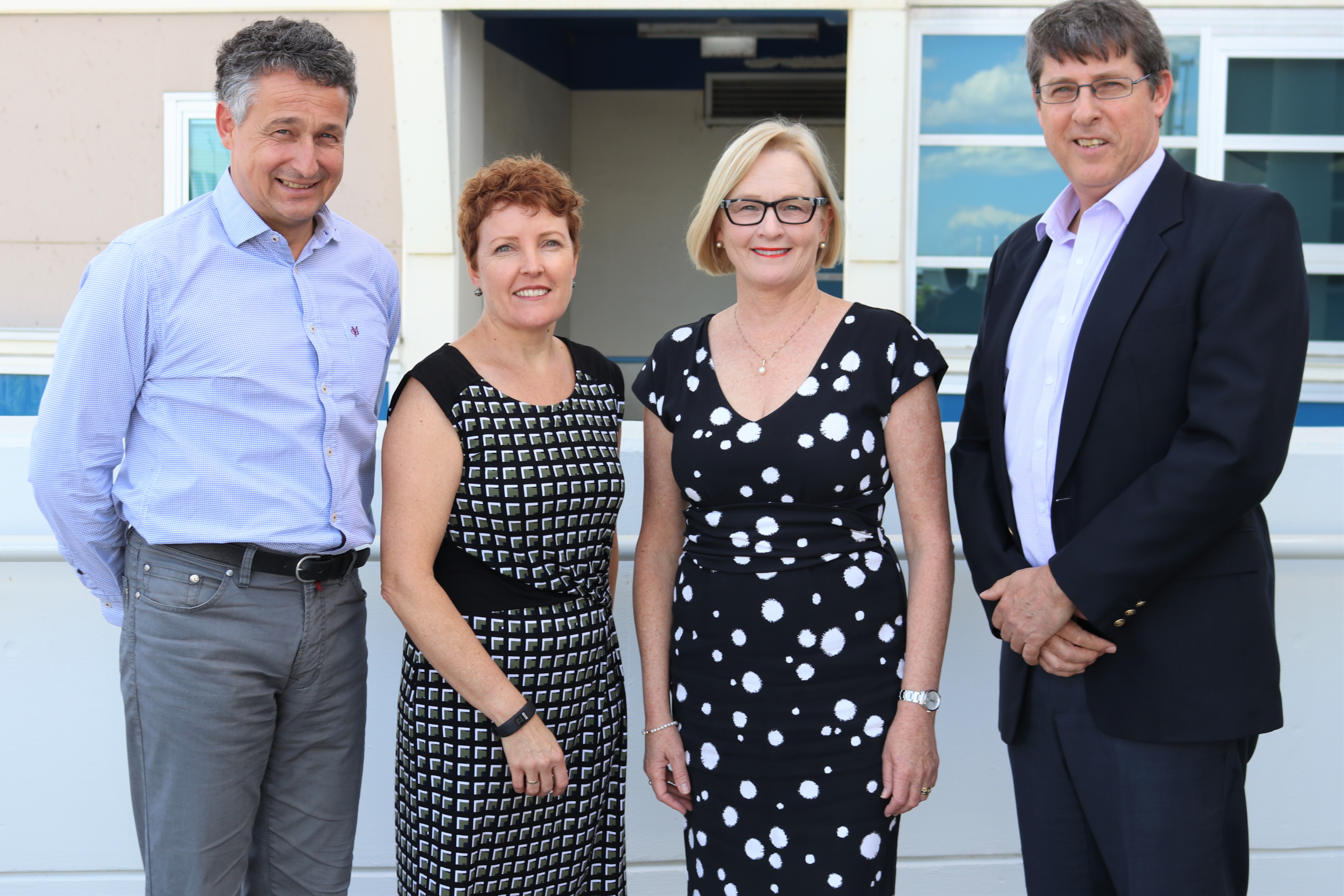 UQ researchers and Sonova's Stefan Launer