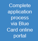 Complete application process via Blue Card online portal