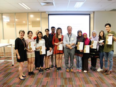 UQ Pharmacy students