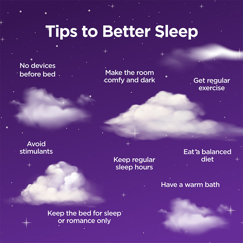 Tips for better sleep