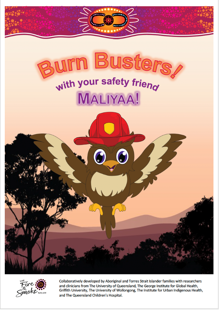 Burns activity book 
