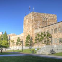 The UQ Forgan Smith building