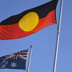 Australian flags