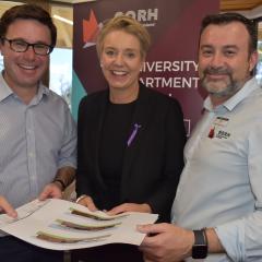 Hon. David Littleproud MP, Senator Bridget McKenzie and Associate Professor Geoff Argus
