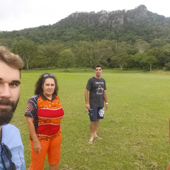 Dr Jared Miles with his family