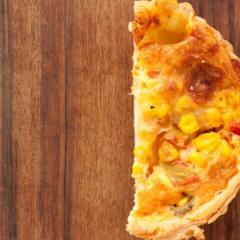 half a quiche