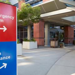 emergency room sign