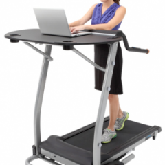 Stand and deliver at work with activity-promoting desks