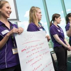 A diagnosis inspired Caitlin Hall to pursue a cure