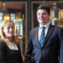 Kathy Ellem and Paul Harpur