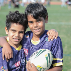 children at the Murri Carnival