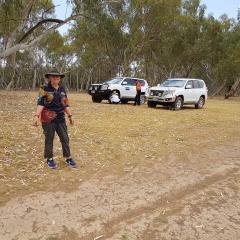 Speech Pathology alumn Robin Wilson outdoors
