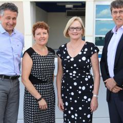 UQ researchers and Sonova's Stefan Launer