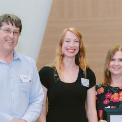Bruce Abernethy, Alisa Pratt, Sharon Doyle