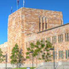 The UQ Forgan Smith building