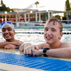Para START athletes Kunal and Nate