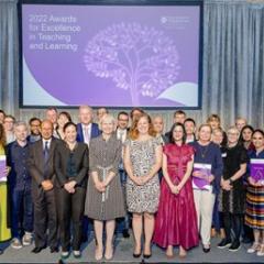 The winners of the 2022 UQ Awards for Excellence in Teaching and Learning.