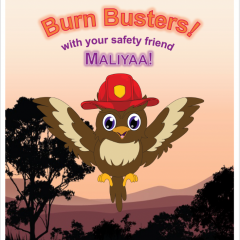 Burns activity book 